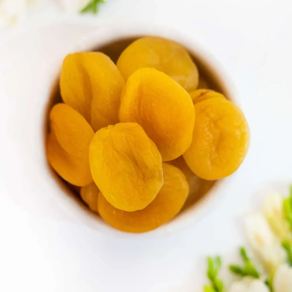 برگ زرد آلو گوشتی